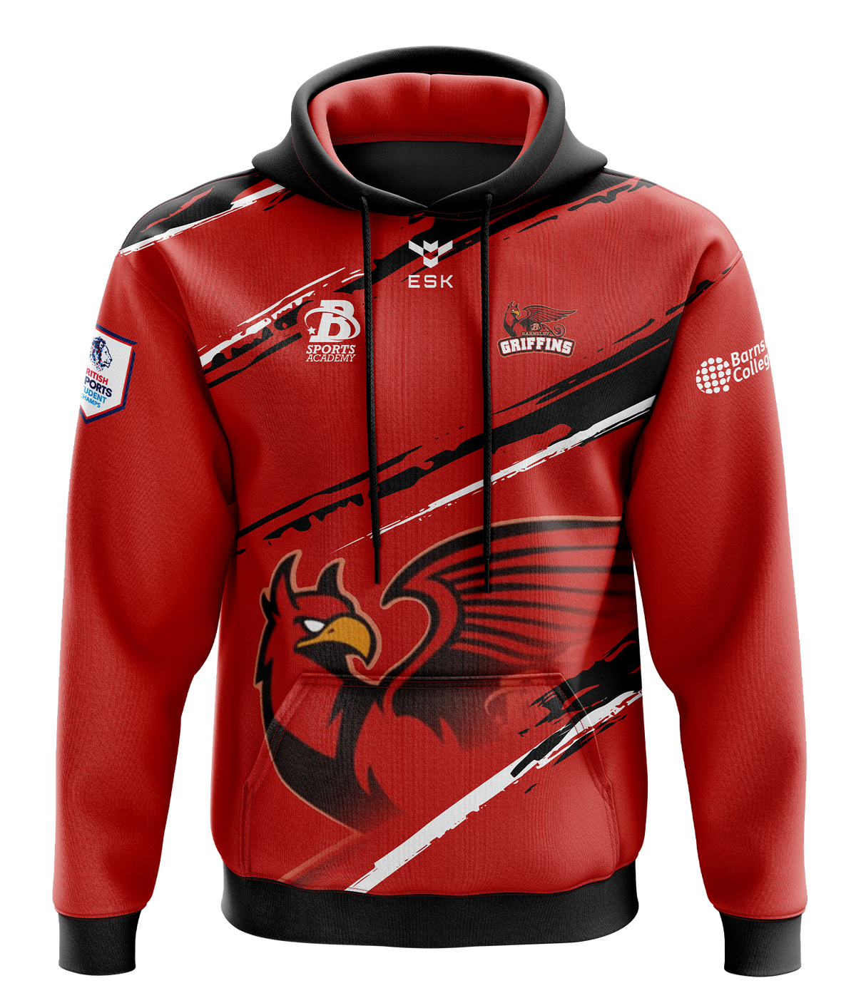 Barnsley Griffins Red Esports Hoodie