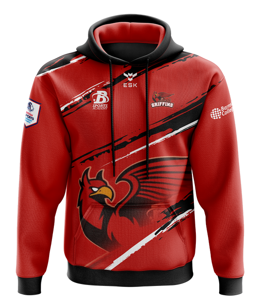 Barnsley Griffins Red Esports Hoodie