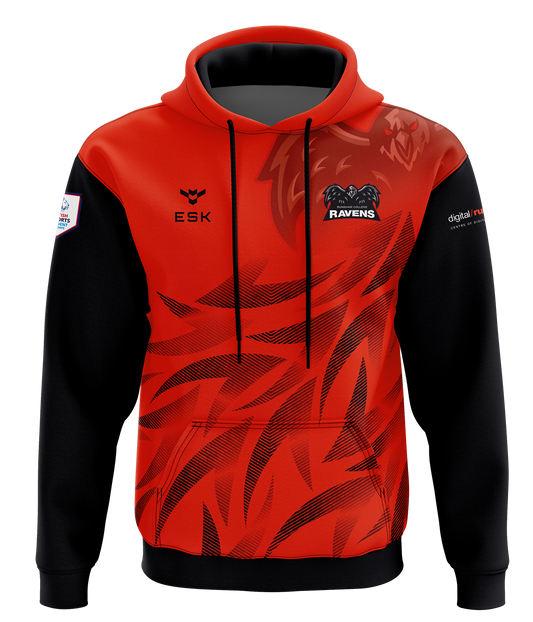 Runshaw Ravens Red Esports Hoodie