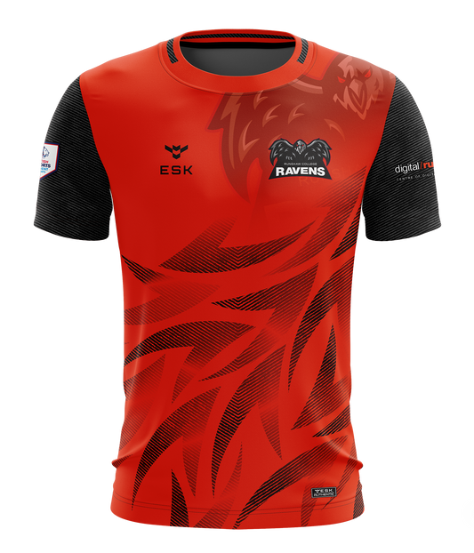 Runshaw Ravens Red Esports Jersey
